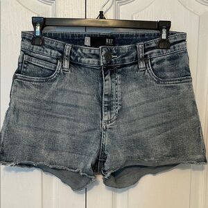 Kut from the Kloth Faded Blue Jean Shorts